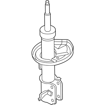 2014 Chevrolet Spark Shock Absorber - 95144553