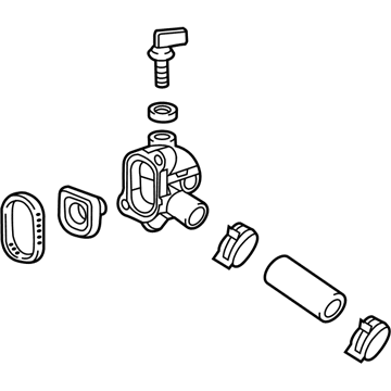 GM 25201459 Outlet Assembly, Wat