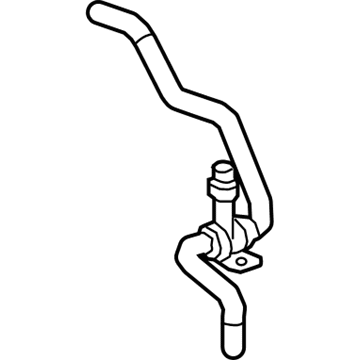 GM 85614850 HOSE-HTR WAT AUX PUMP INL