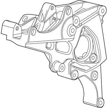 2023 Chevrolet Tahoe Alternator Bracket - 12685911