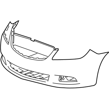 Buick LaCrosse Bumper - 20979560