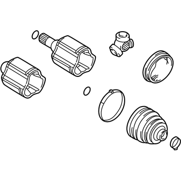 Pontiac Aztek CV Joint - 88897589