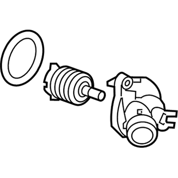 2015 Cadillac ATS Thermostat Housing - 25201448