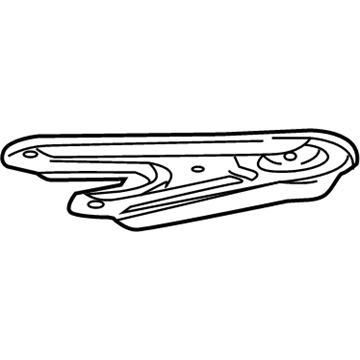 GM 84145673 Reinforcement Assembly, Rear Susp Supt Frt