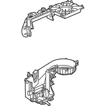 GM 13402741 Cover Assembly, Heater & A/C Evaporator & Blower Module Trim