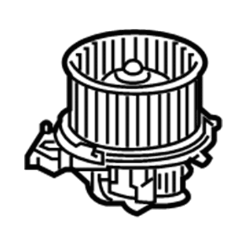 GM 13276230 Motor Assembly, Blower (W/ Impeller)