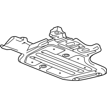 GM 23314288 Deflector Assembly, Underbody Rear Air