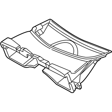 GM 84872137 Extension Assembly, Rad Air Upr Bfl