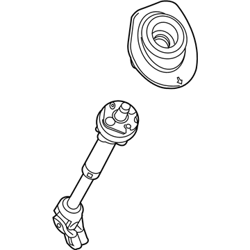 2015 Chevrolet Traverse Steering Shaft - 84326107