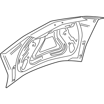 GM 22805660 Lid,Rear Compartment