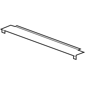 GM 84587451 Baffle, Rad Air Upr