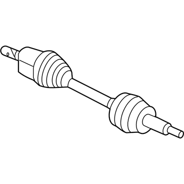 GM 22743854 Front Wheel Drive Shaft Assembly