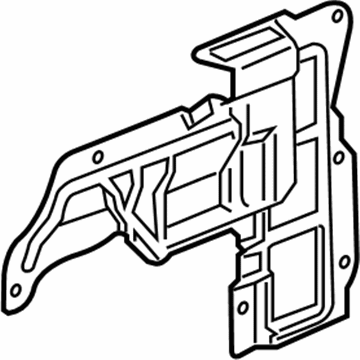 GM 23164448 Shield, Front Wheelhouse Splash