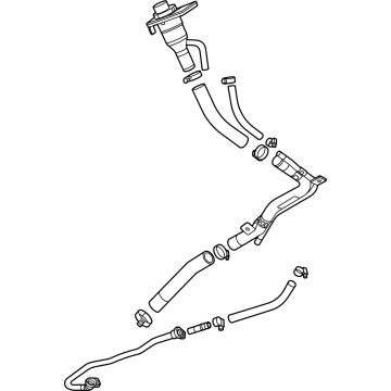 2024 Chevrolet Suburban Fuel Filler Hose - 86819920