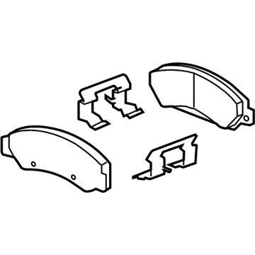 GM 84218394 Pad Kit, Front Disc Brake