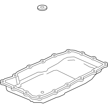 2020 Chevrolet Silverado Oil Pan - 24043538