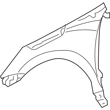 GM 19183899 Fender,Front