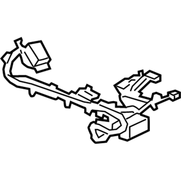 GM 84107613 Harness Assembly, Front Seat Wiring