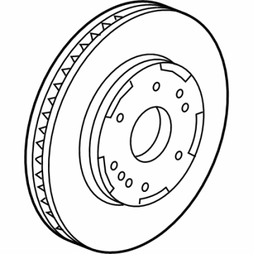 Chevrolet Silverado Brake Disc - 13553983