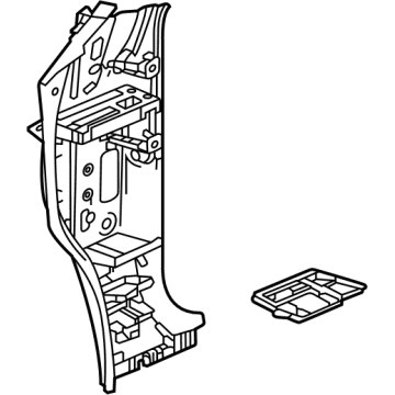 GM 42482506 Reinforcement Assembly, Body H/Plr Otr Pnl