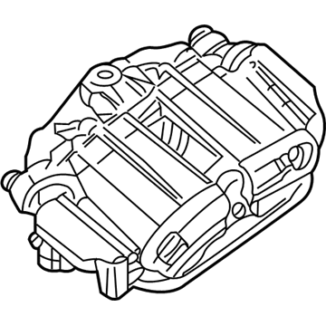 GM 19418531 HOUSING KIT,RR BRK CLPR (LH)