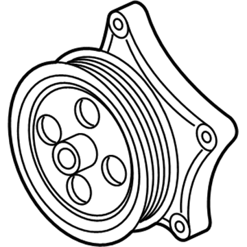 2022 Chevrolet Malibu Water Pump Pulley - 12642753