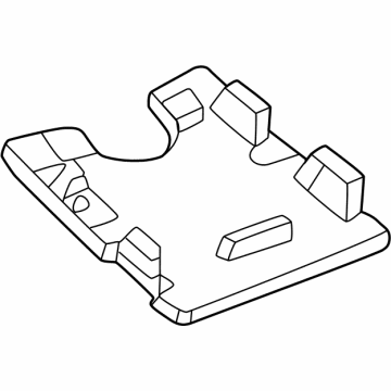 GM 85142400 COVER ASM- R/END SECD SPLR BRKT RR