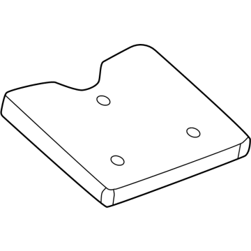 GM 86777480 INSULATOR,R/END SPLR