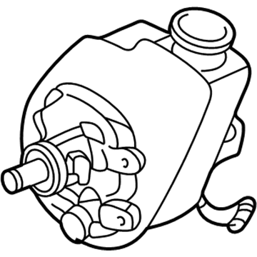 2003 Chevrolet Silverado Power Steering Pump - 19420688