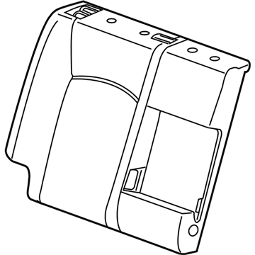 GM 20982614 Pad Assembly, Rear Seat Back Cushion