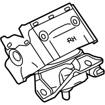 Chevrolet Motor And Transmission Mount - 84175578