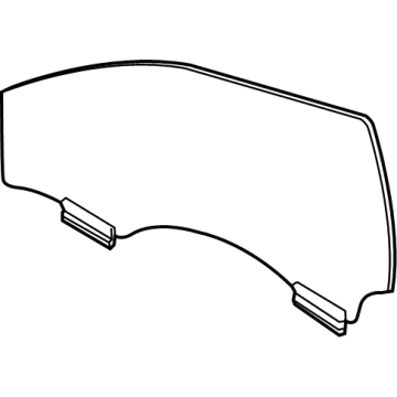 GM 84715510 Window, Front S/D