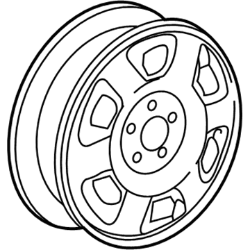 Saturn LW300 Spare Wheel - 9594032