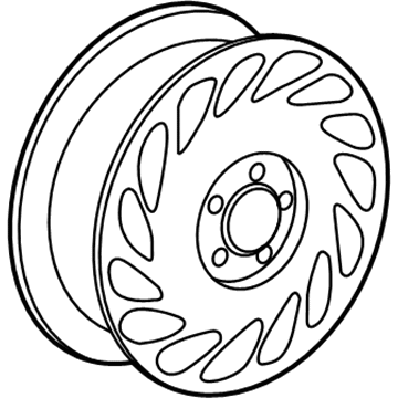 Saturn LW300 Spare Wheel - 90576046