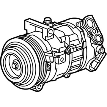 2019 Chevrolet Camaro A/C Compressor - 86801139