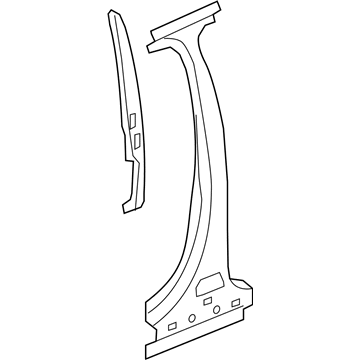 GM 25898268 Reinforcement Assembly, Center Pillar Outer Panel