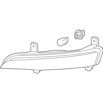 GM 23305609 Lamp Assembly, Parking & Turn Signal