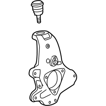 GM 84506881 Rear Suspension Knuckle