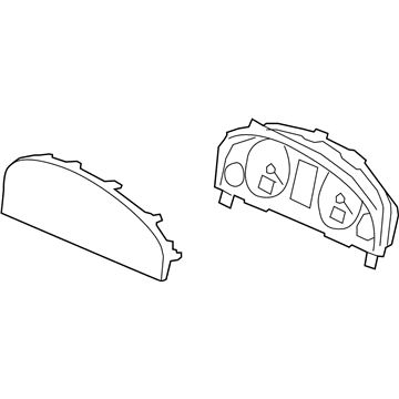 GM 92234154 Instrument Panel Gage CLUSTER