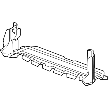 GM 86826753 BAFFLE-RAD AIR LWR