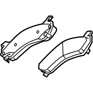 2019 Chevrolet Suburban Brake Pad - 87827067