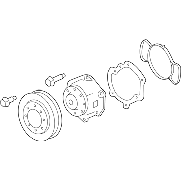 GM 12657499 Engine Coolant Pump Kit