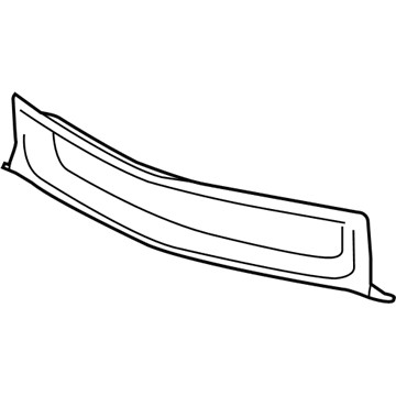 GM 25954152 Reinforcement Assembly, Front Bumper Fascia