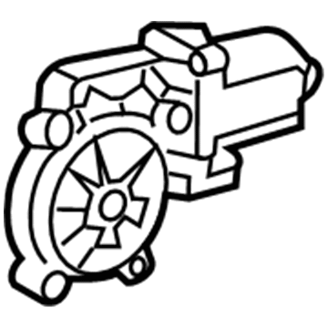 2019 Chevrolet Equinox Window Motor - 84198841