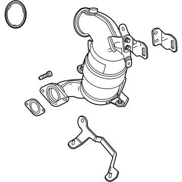 2021 Buick Encore GX Catalytic Converter - 55515139