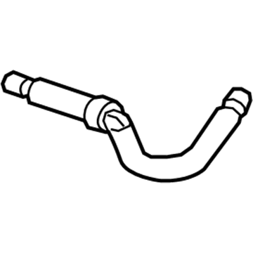 2017 Cadillac XTS Crankcase Breather Hose - 12659585