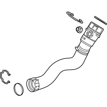 GM 84914123 Hose Assembly, Chrg Air Clr Otlt Air