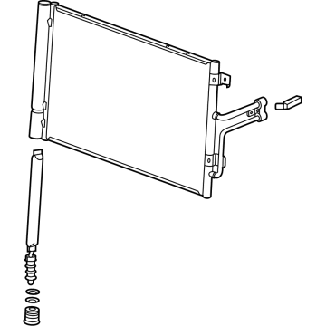 2022 Cadillac CT5 A/C Condenser - 86540123