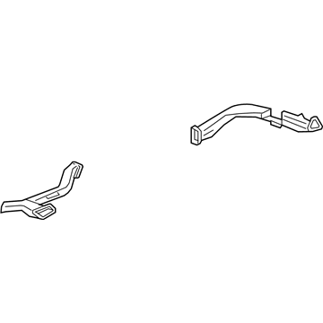 GM 22886130 Duct Assembly, Side Window Defogger Outlet Outer