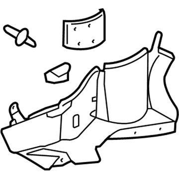 GM 22714698 Shield Assembly, Engine Splash